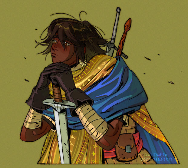 Halfbody OC Commission